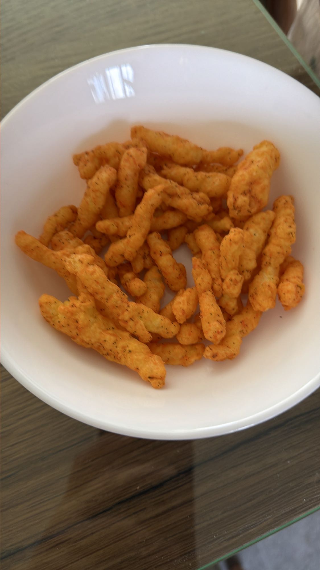 Spicy Corn Puffs