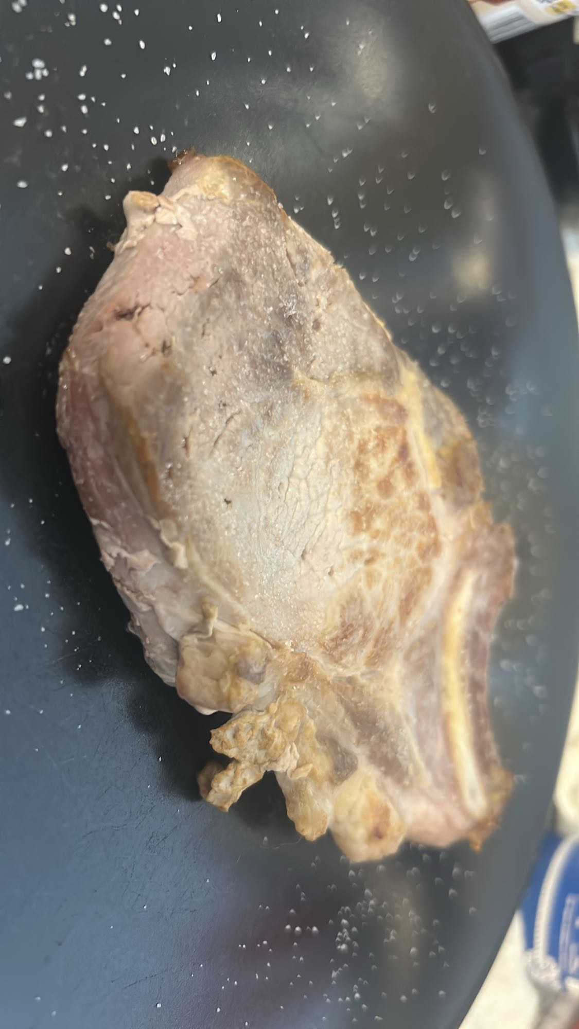 Côte de porc grillée