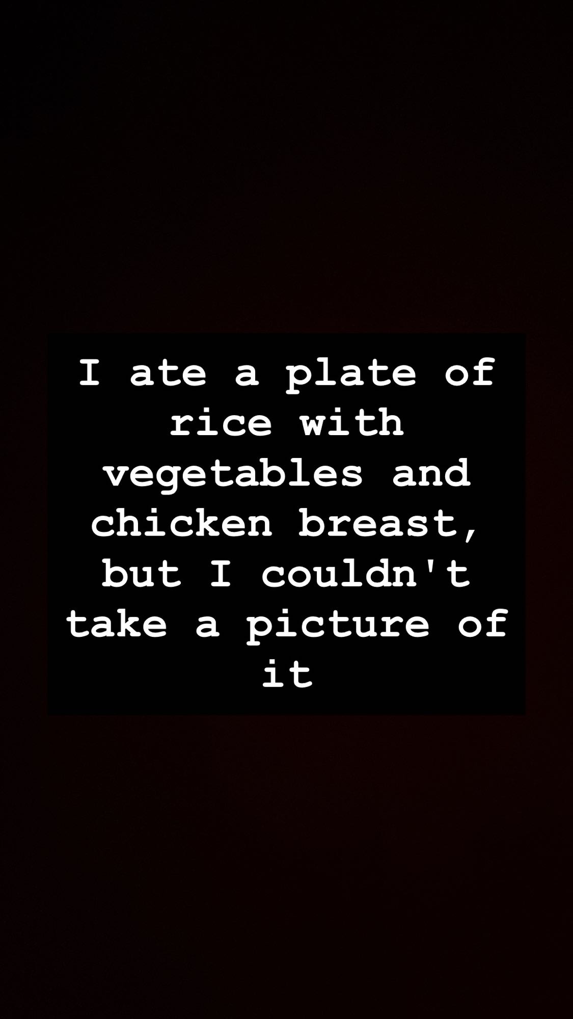 Rice Veg Chicken Plate