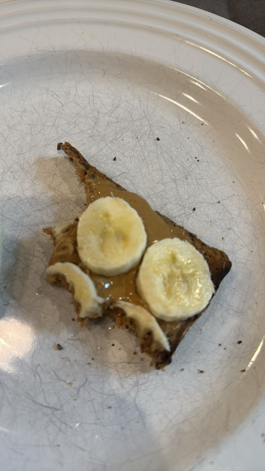Peanut Banana Toast