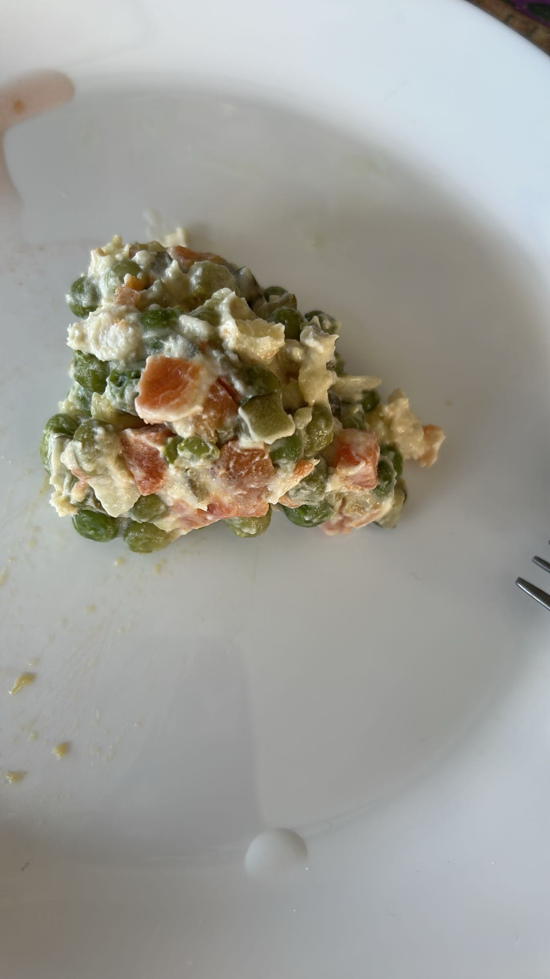 salata cu mazare