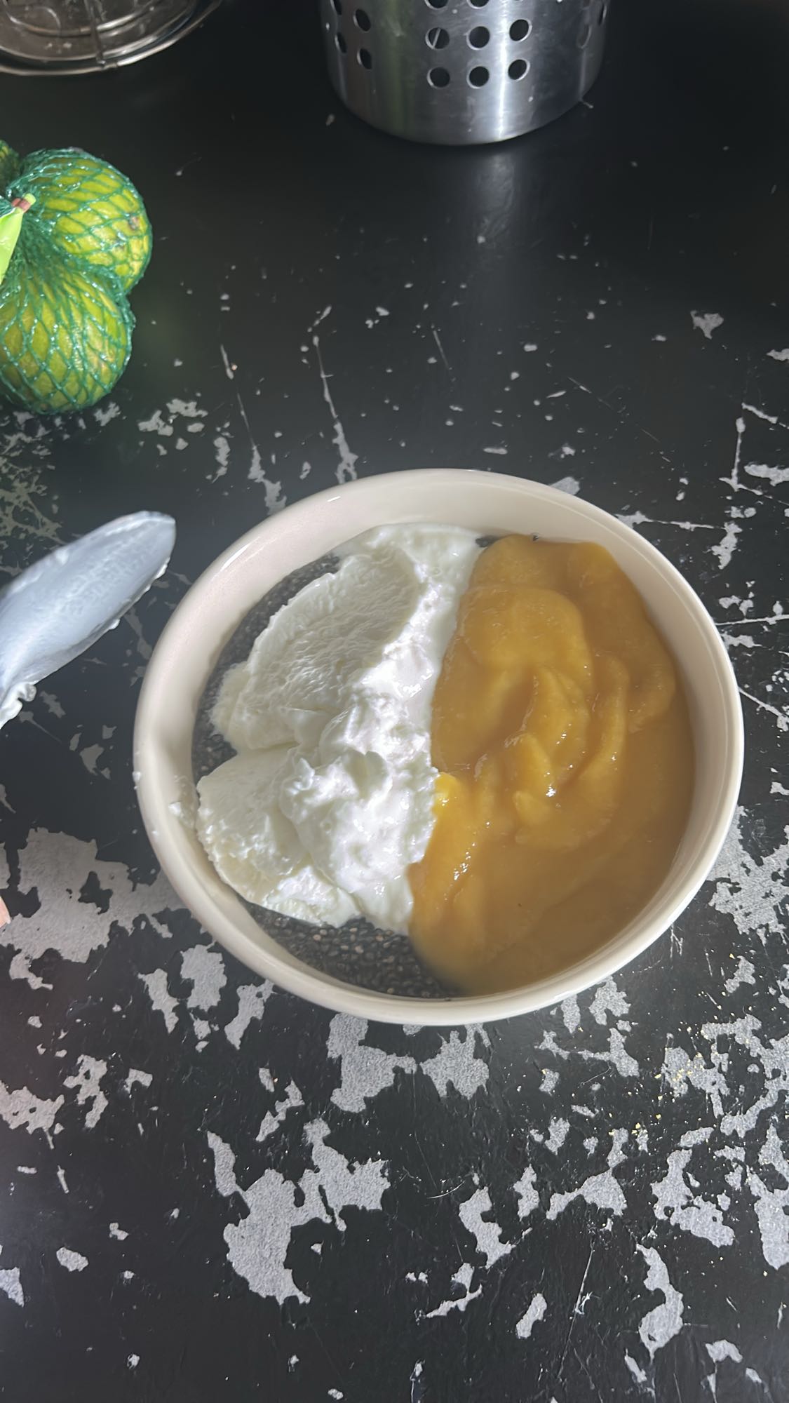 Bol chia mangue yaourt