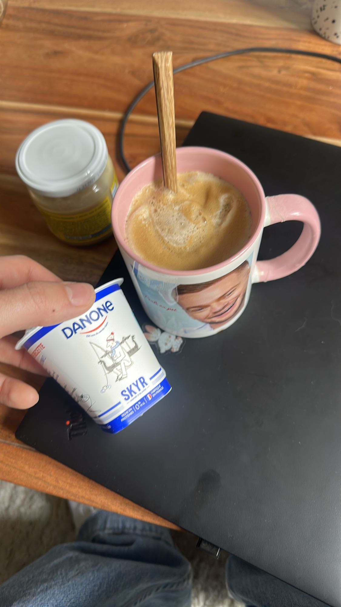Café au miel et skyr