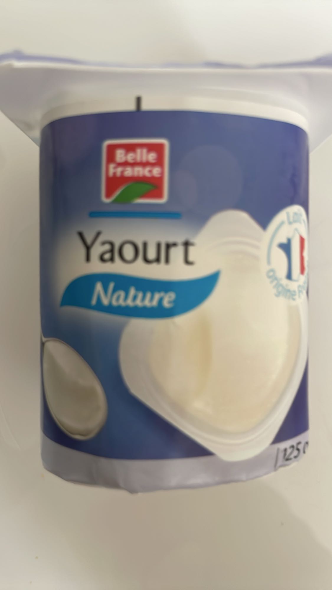 Yaourt nature