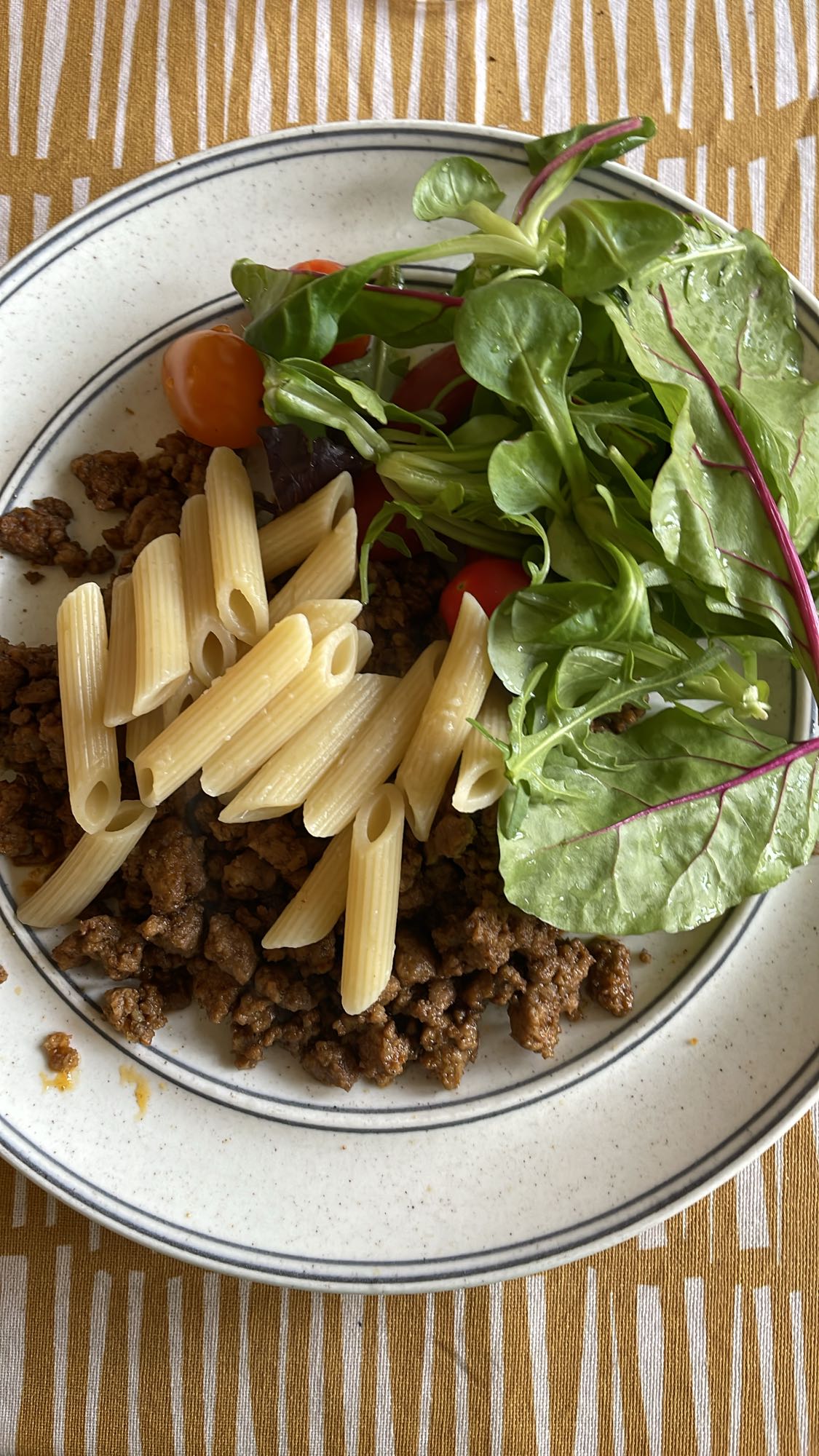 Pasta med köttfärs