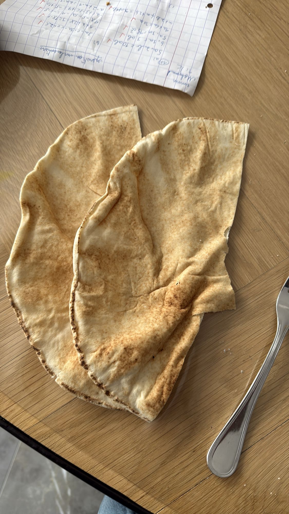 Plain pita bread