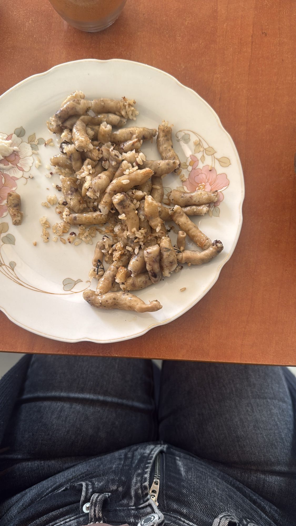 Chicken Feet with Rice