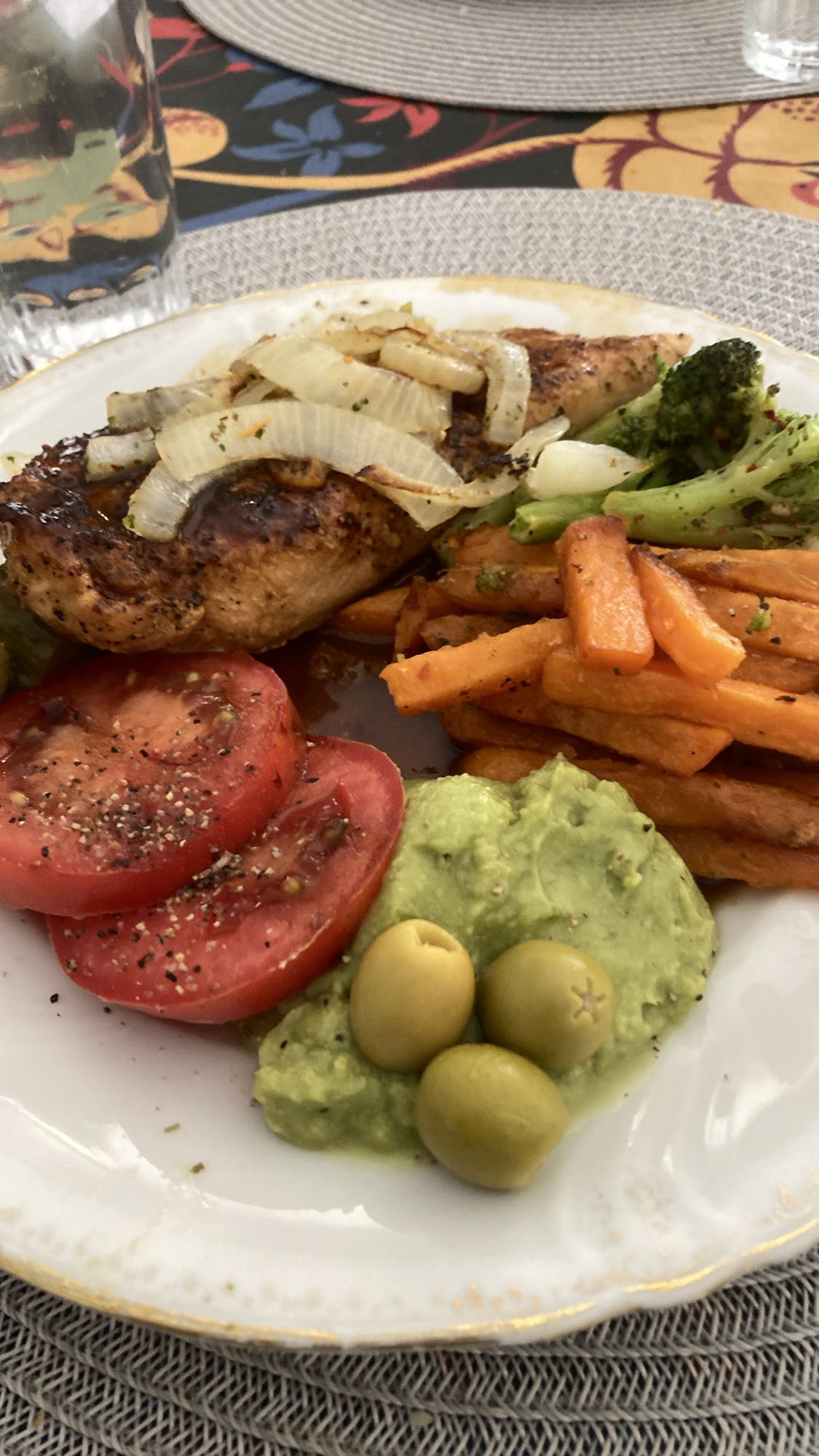 Kyckling med grönsaker