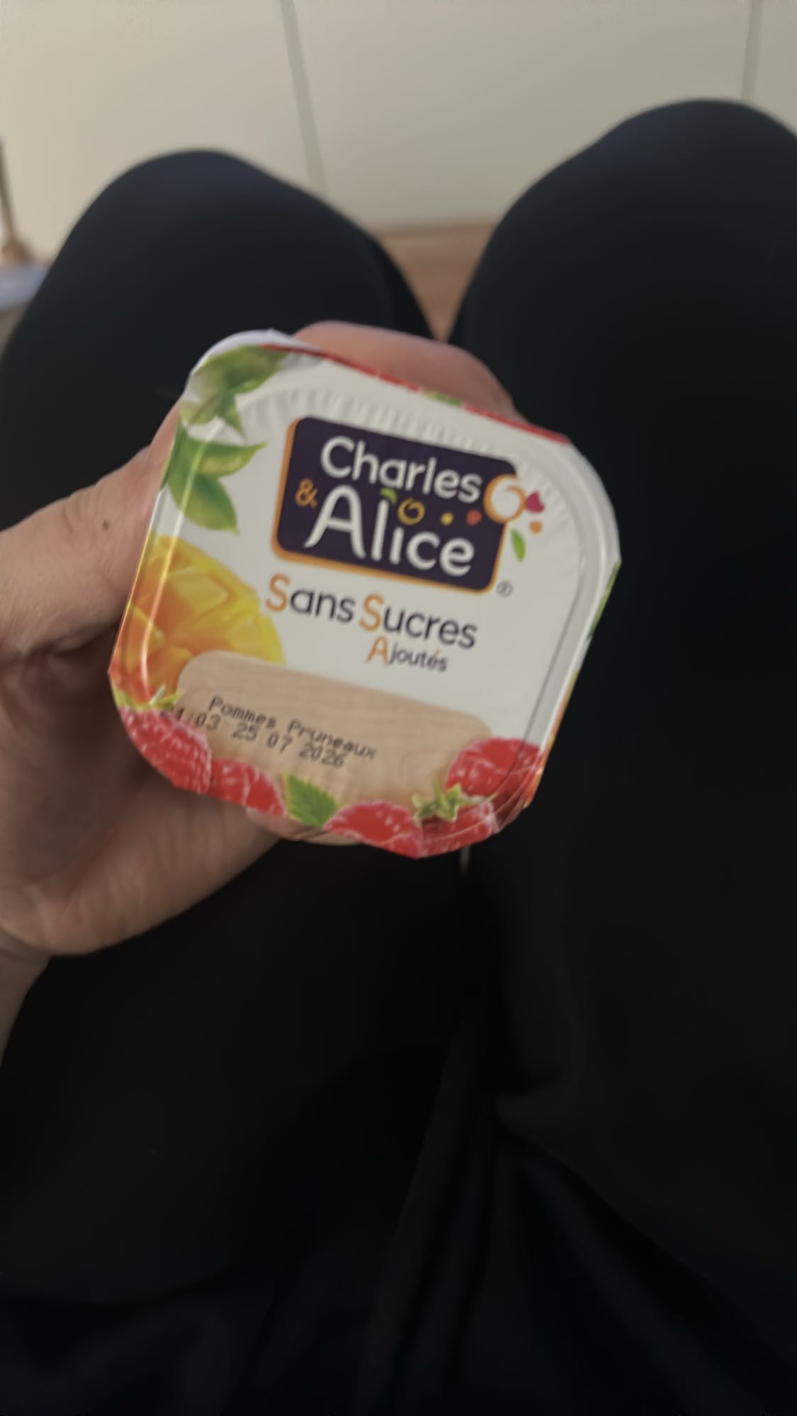 Compote pommes pruneaux