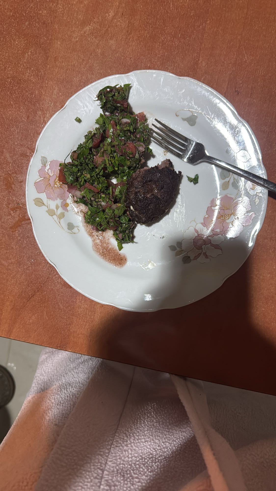 Beef with Herb Salad