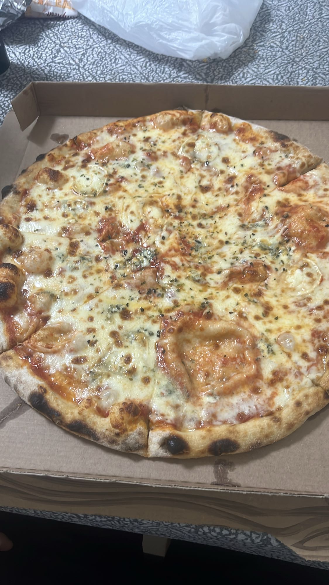pizza de cuatro quesos