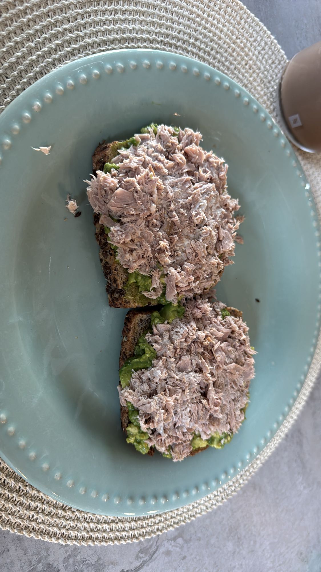 tostadas con atun