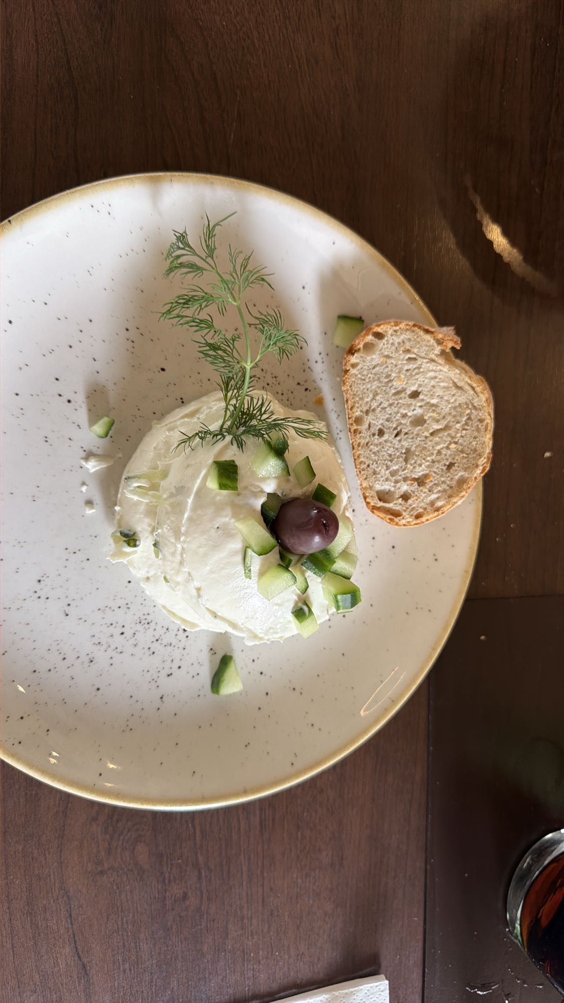 Burrata mit Brot