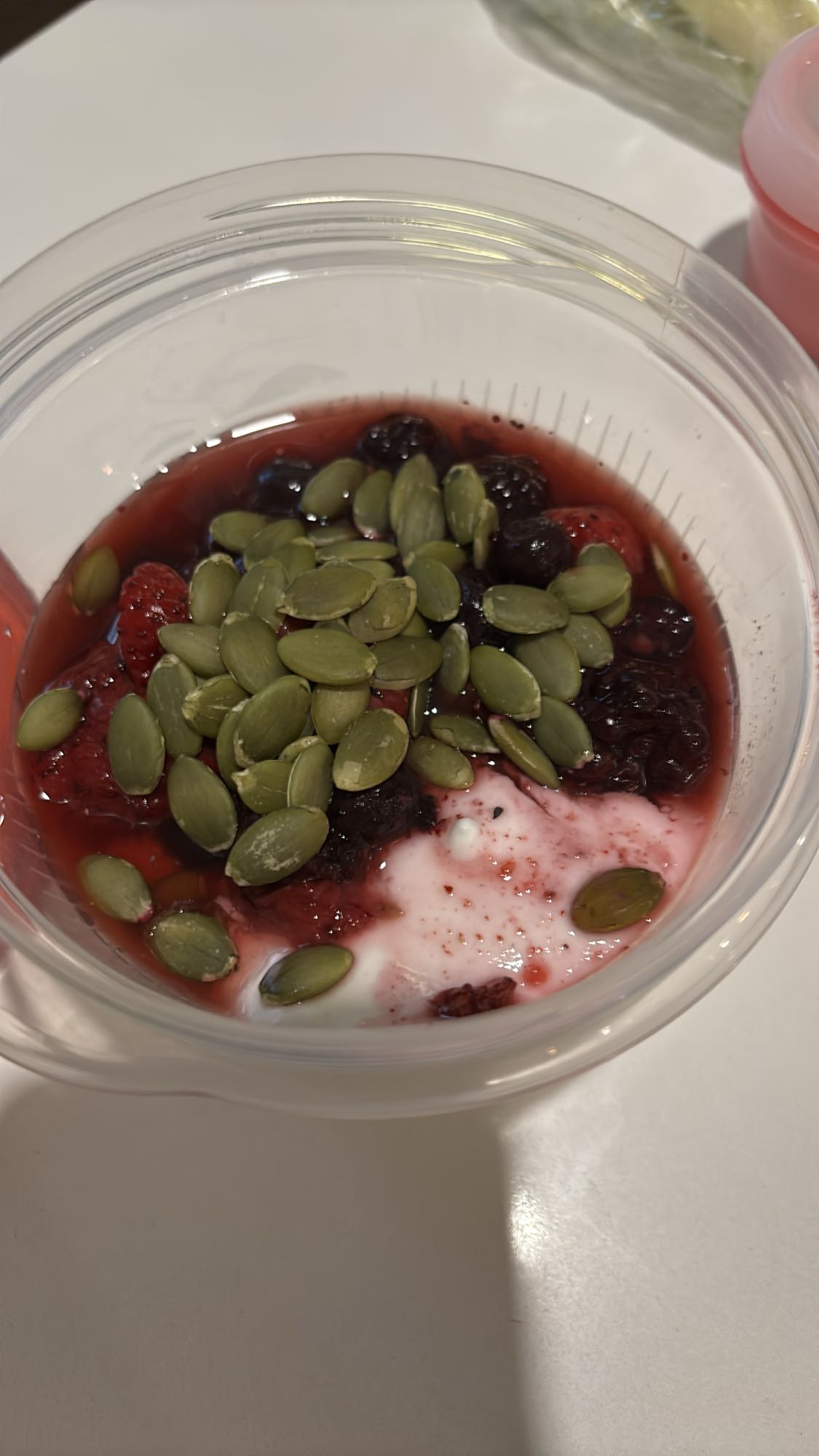 yaourt fruits rouges
