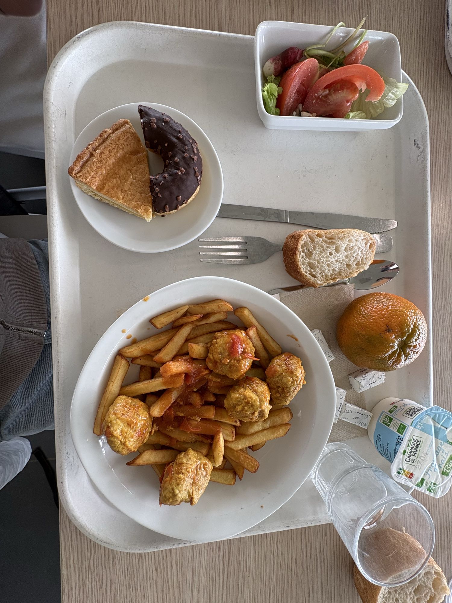 Plateau frites dessert