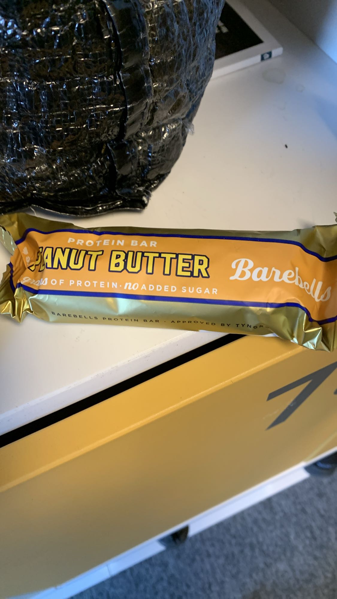 Jordnötssmör proteinbar