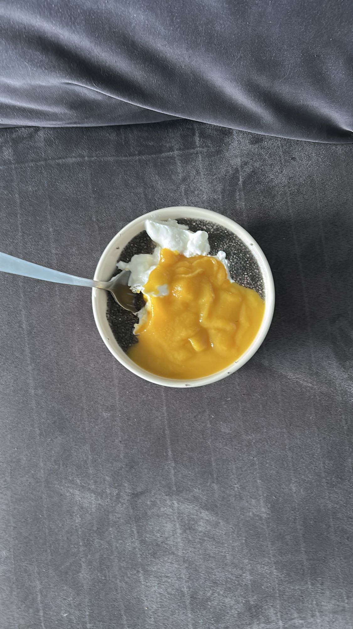 Pudding chia mangue