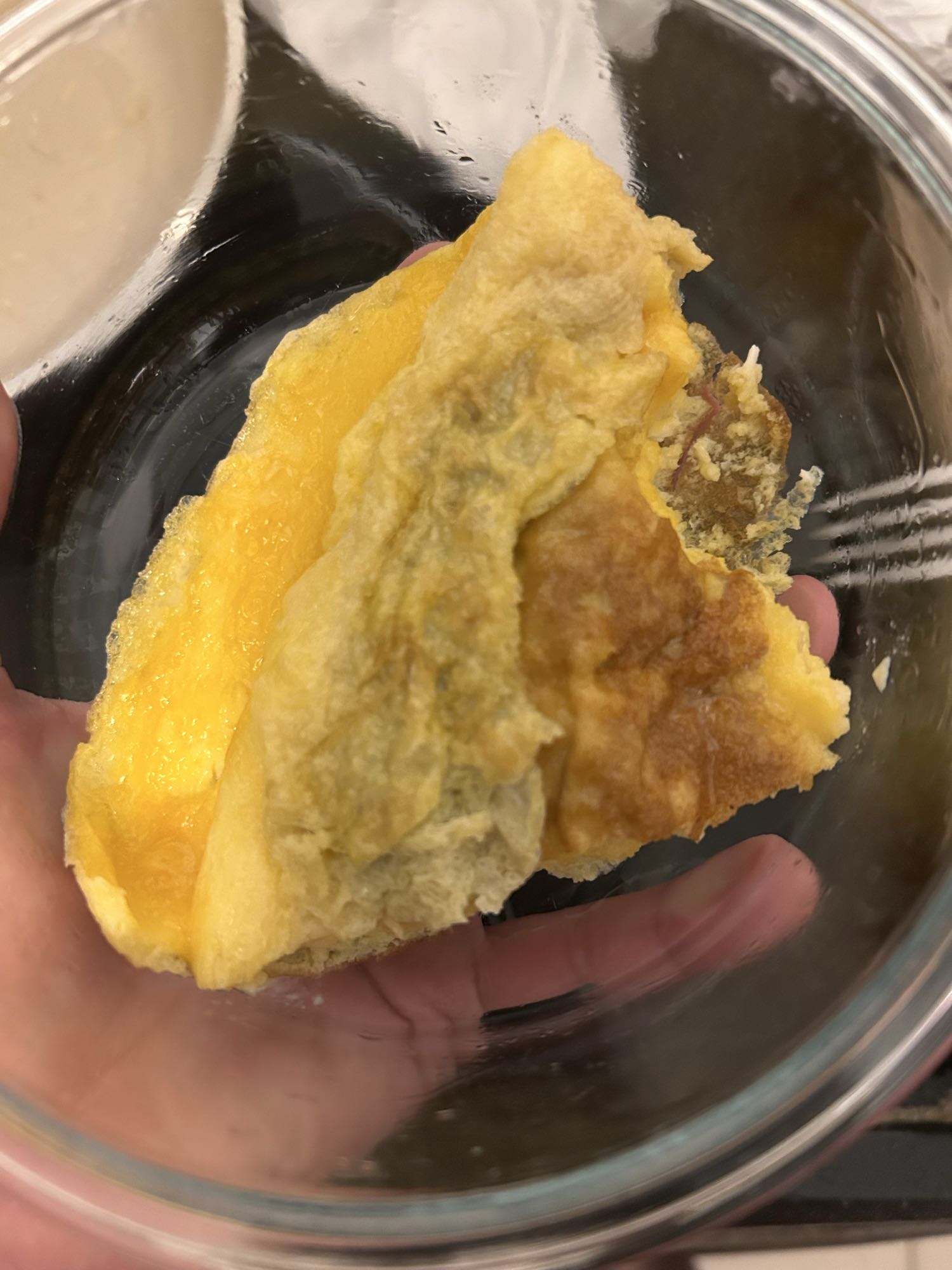 omelette au fromage