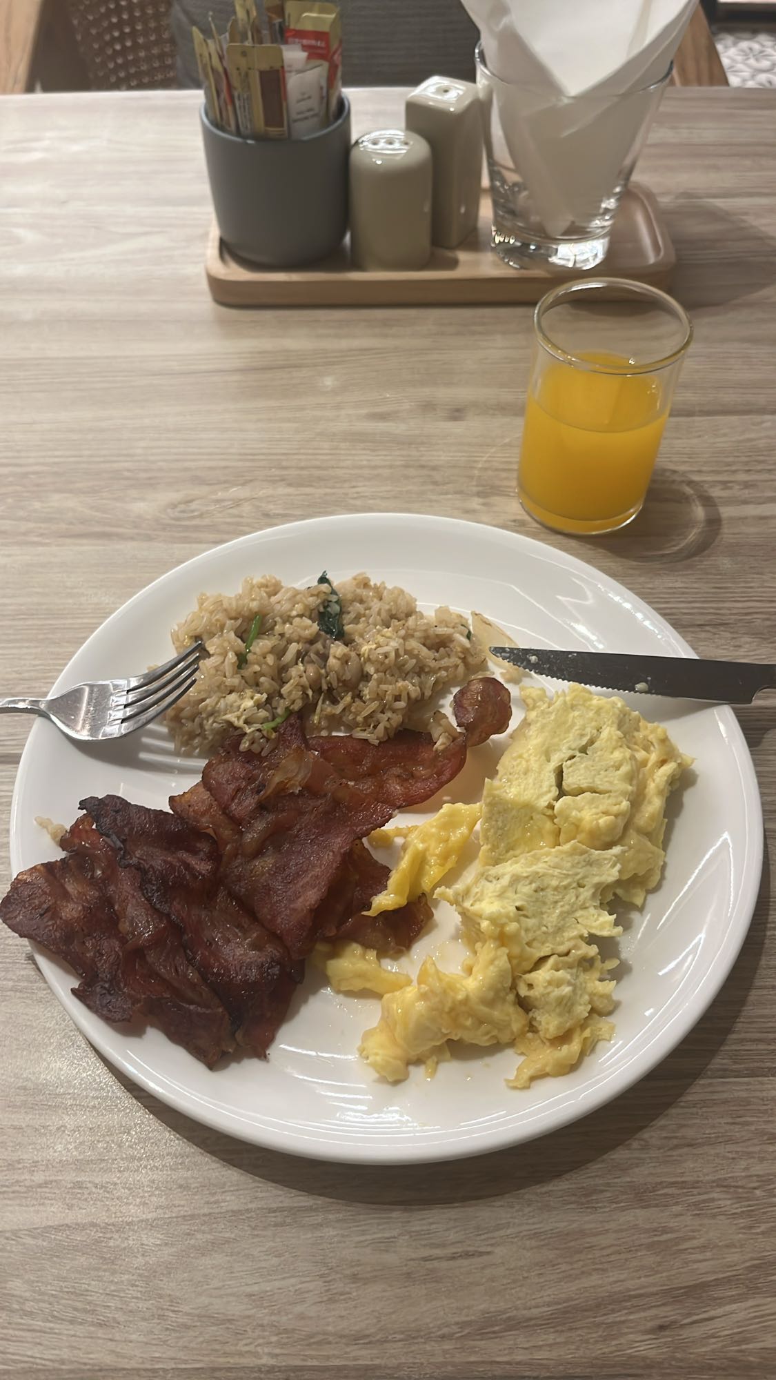 Colazione con bacon