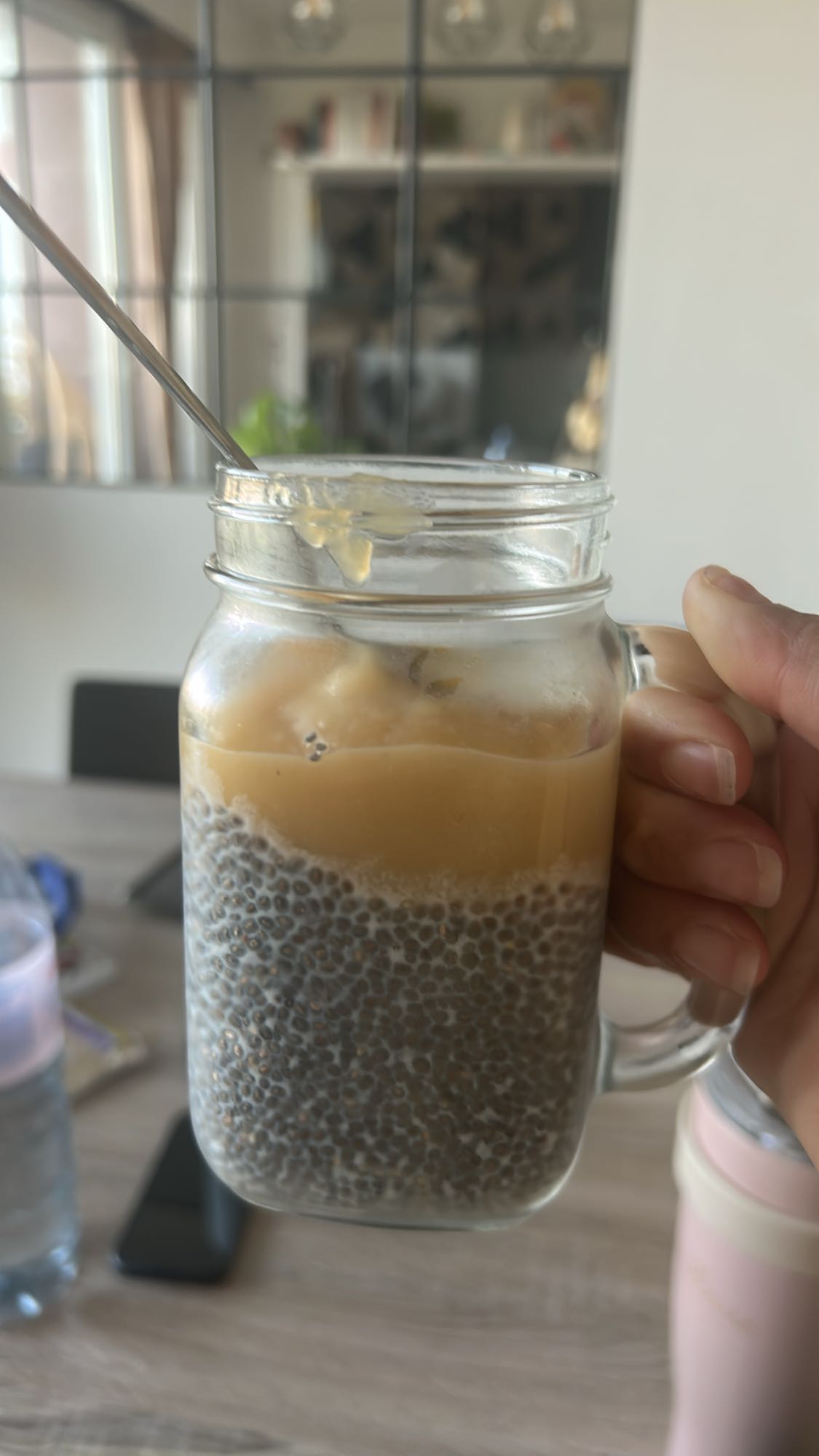 Pudding de chia mangue