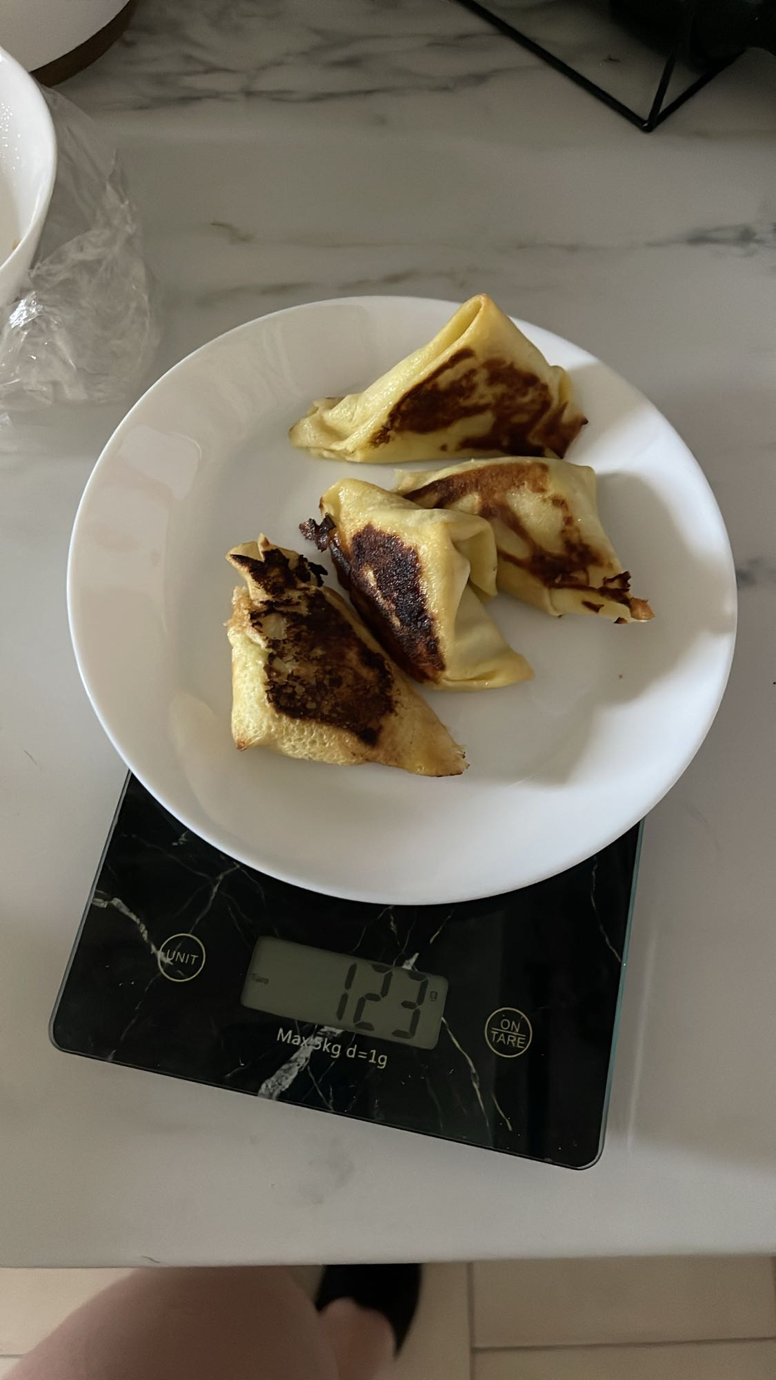Блины с творогом и укропом