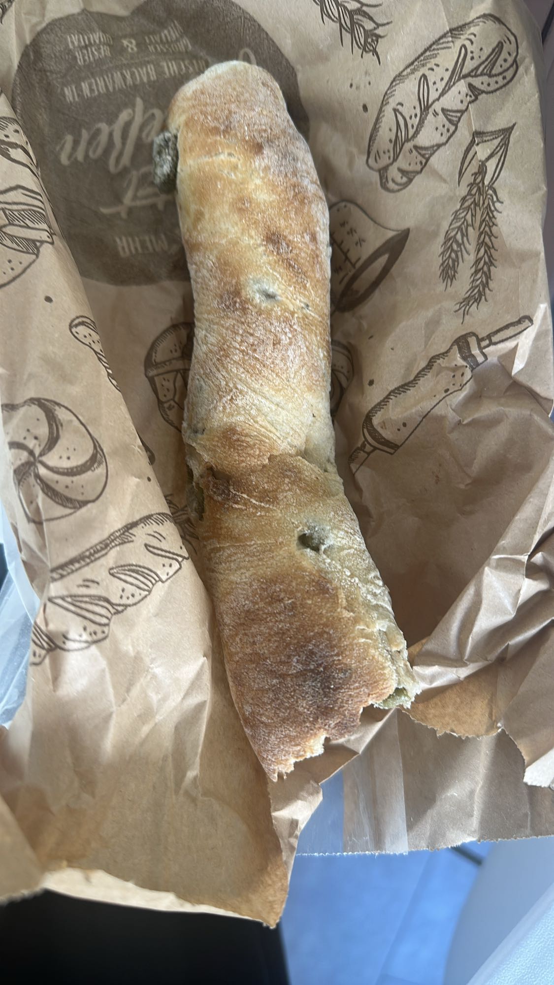 Ispanaklı ekmek
