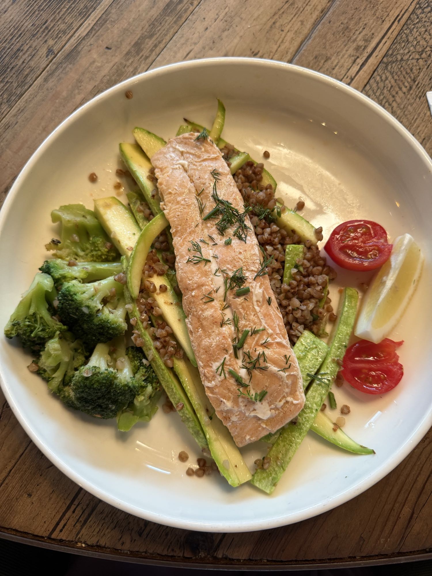 Somonlu karabuğday tabağı