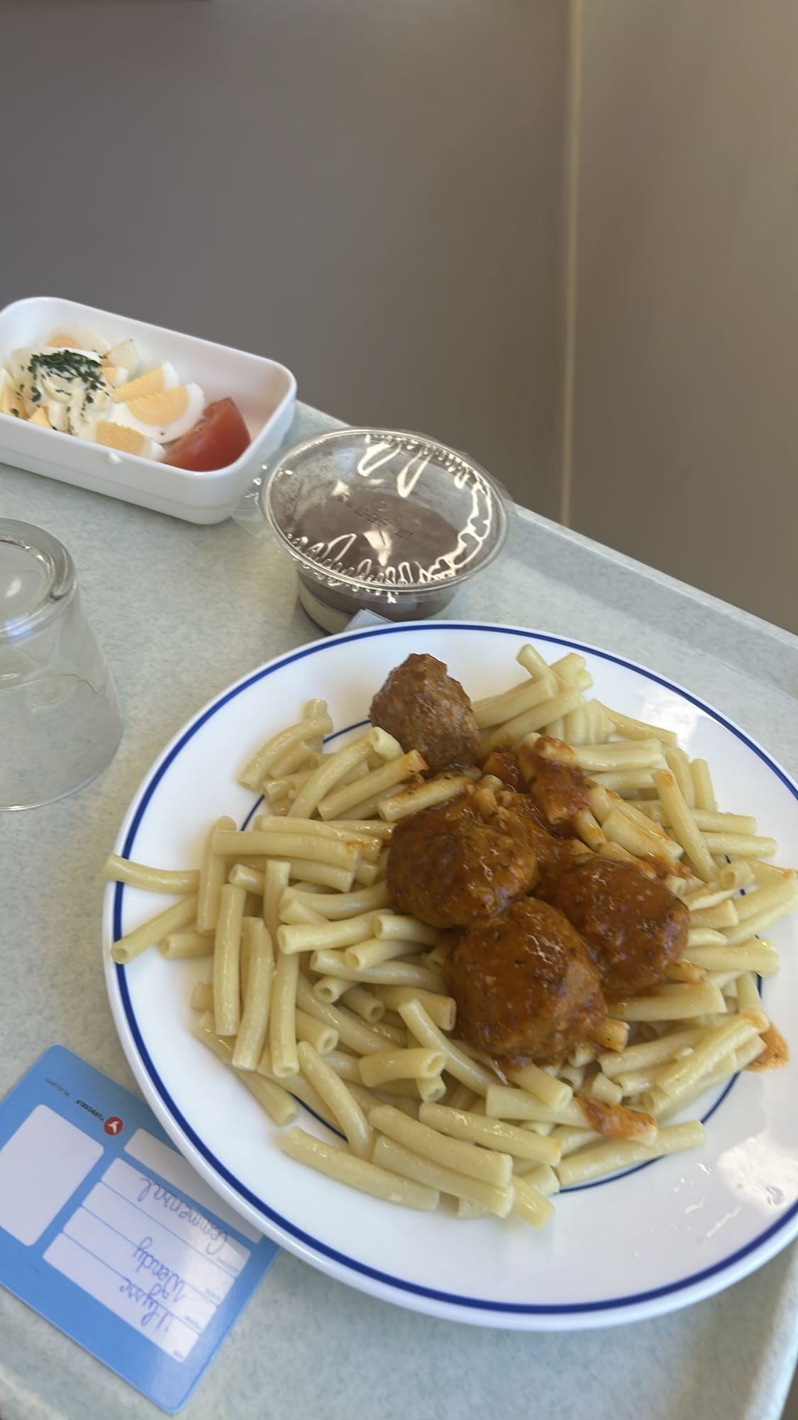 Pâtes boulettes dessert sans mayonnaise