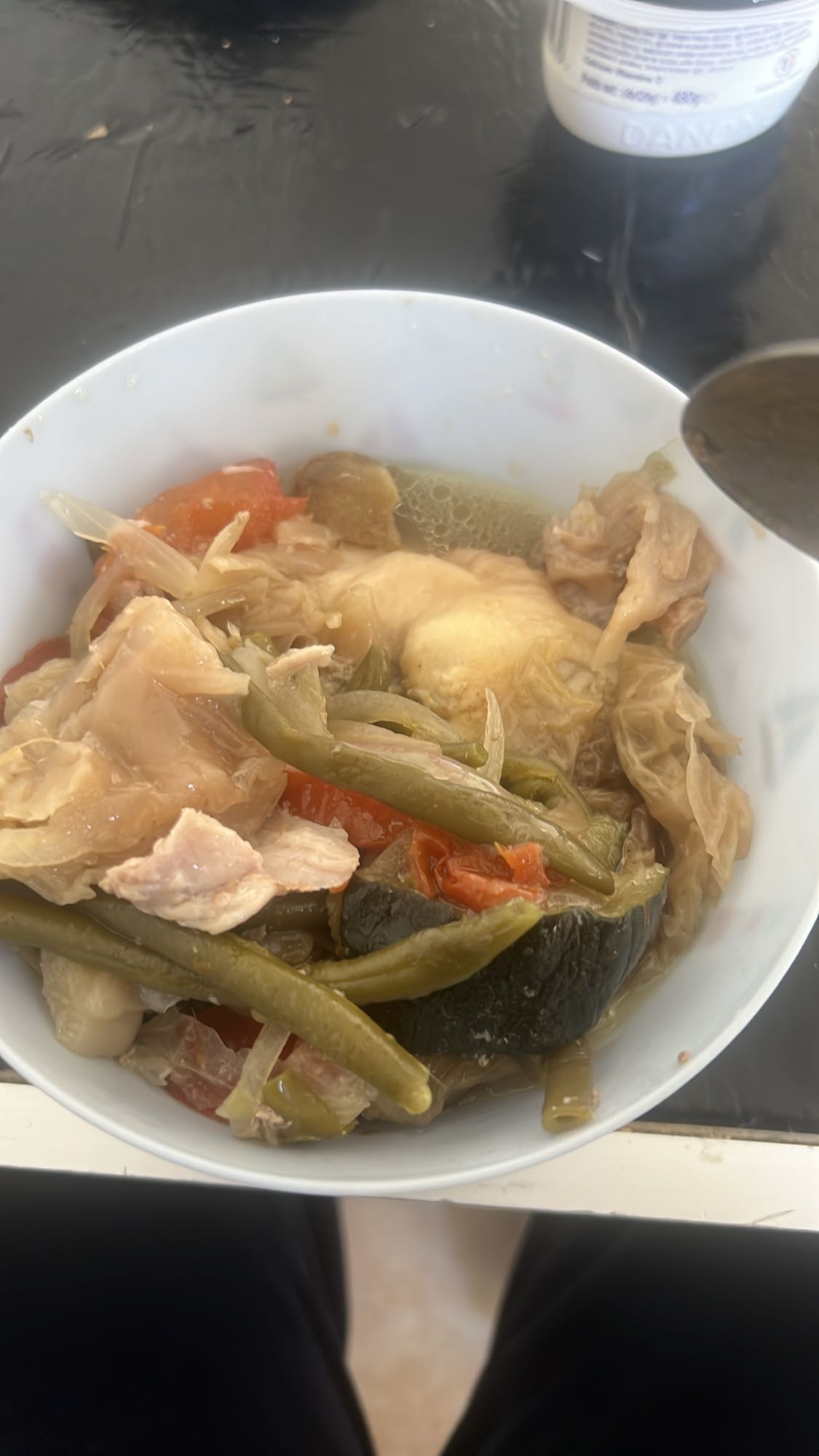 Poulet aux légumes