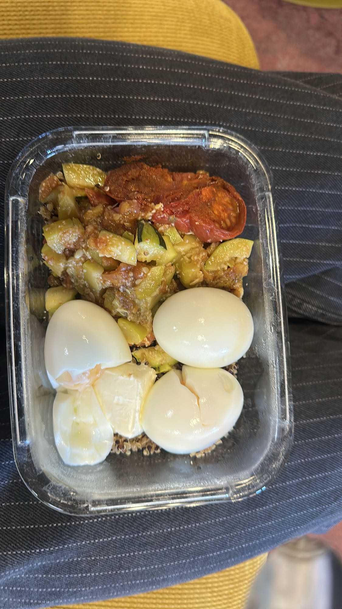 Salade d oeufs et quinoa