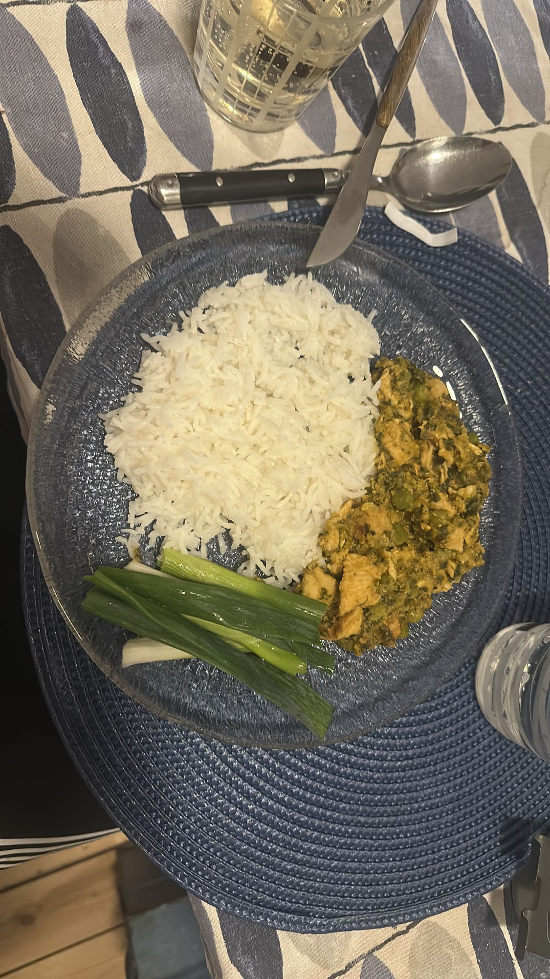 Ris med kycklinggryta