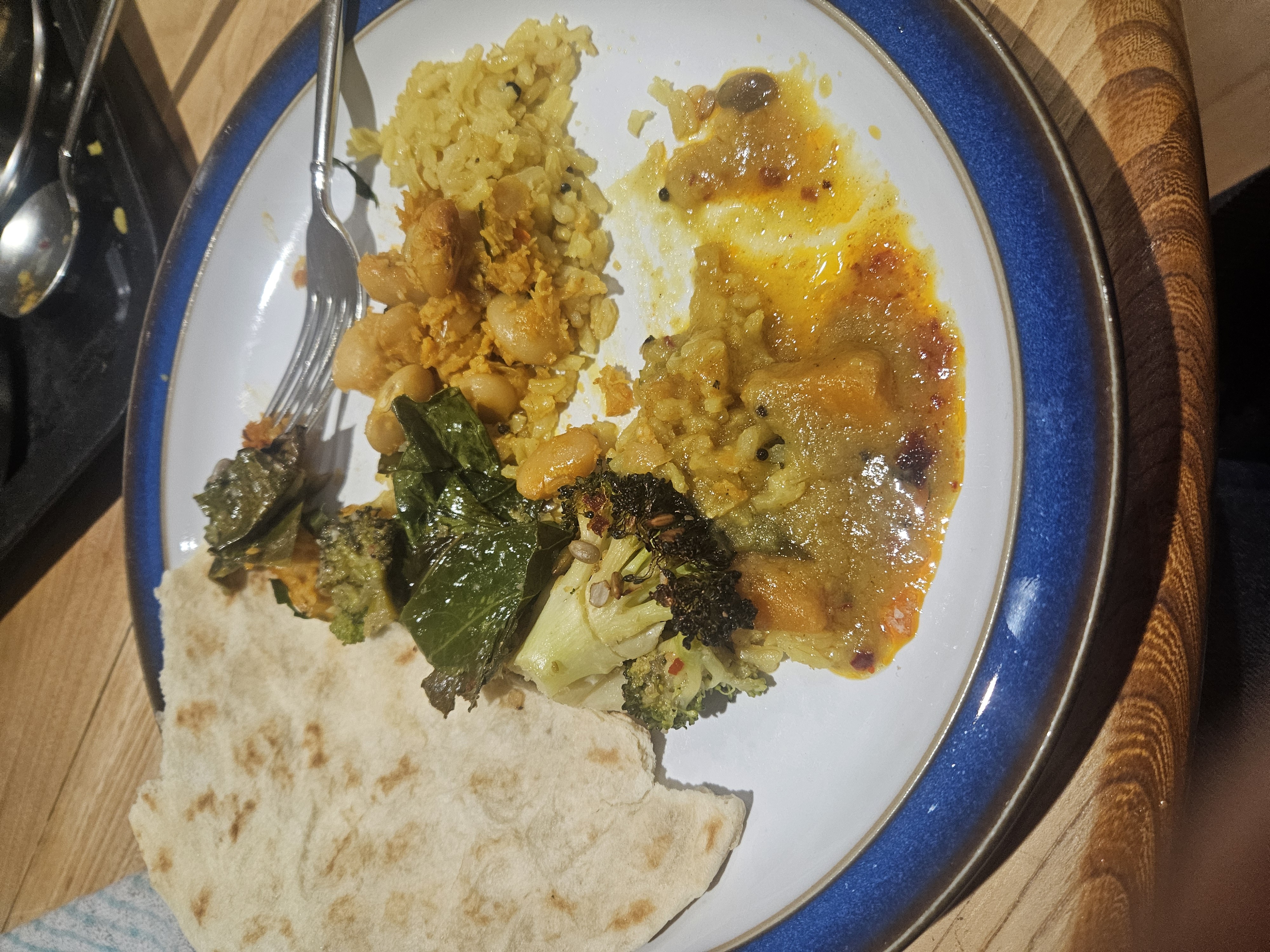 Veg Curry Rice Plate