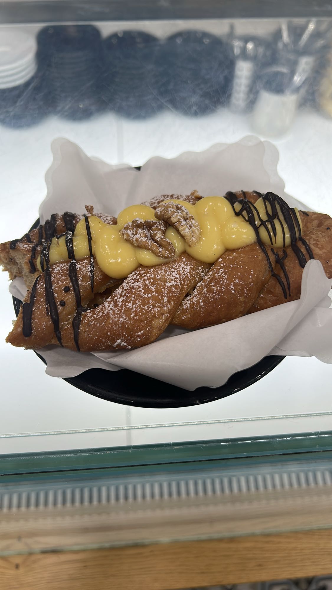 Treccia dolce alla crema