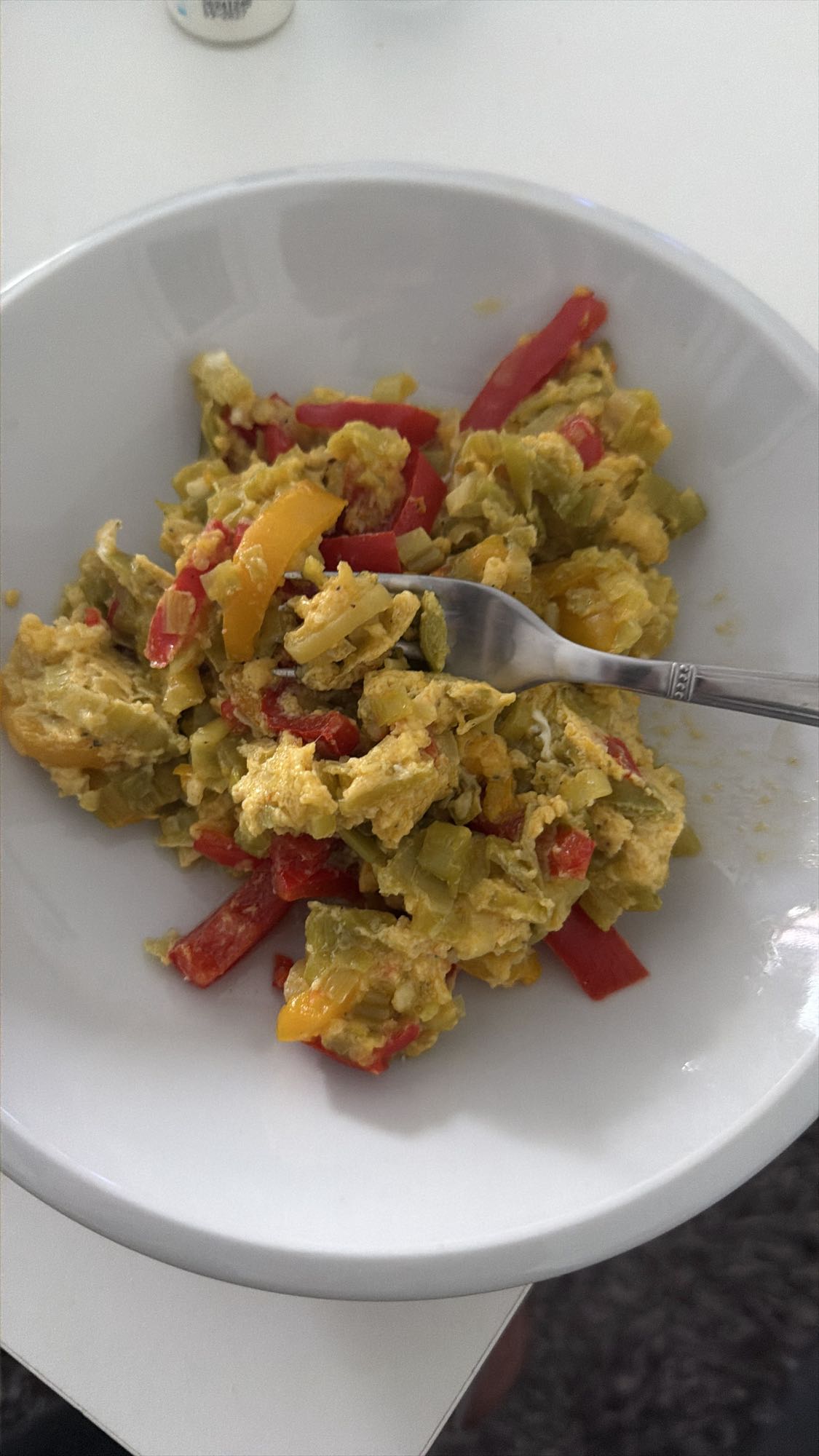 Rührei mit Paprika