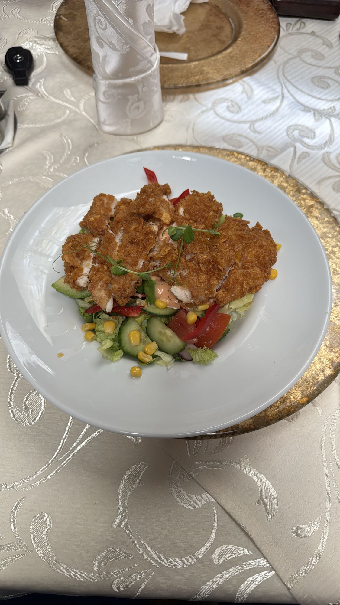 Crispy Chicken Salad