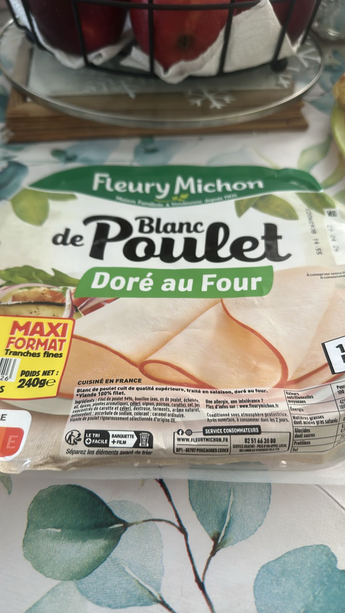 Blanc de poulet rôti