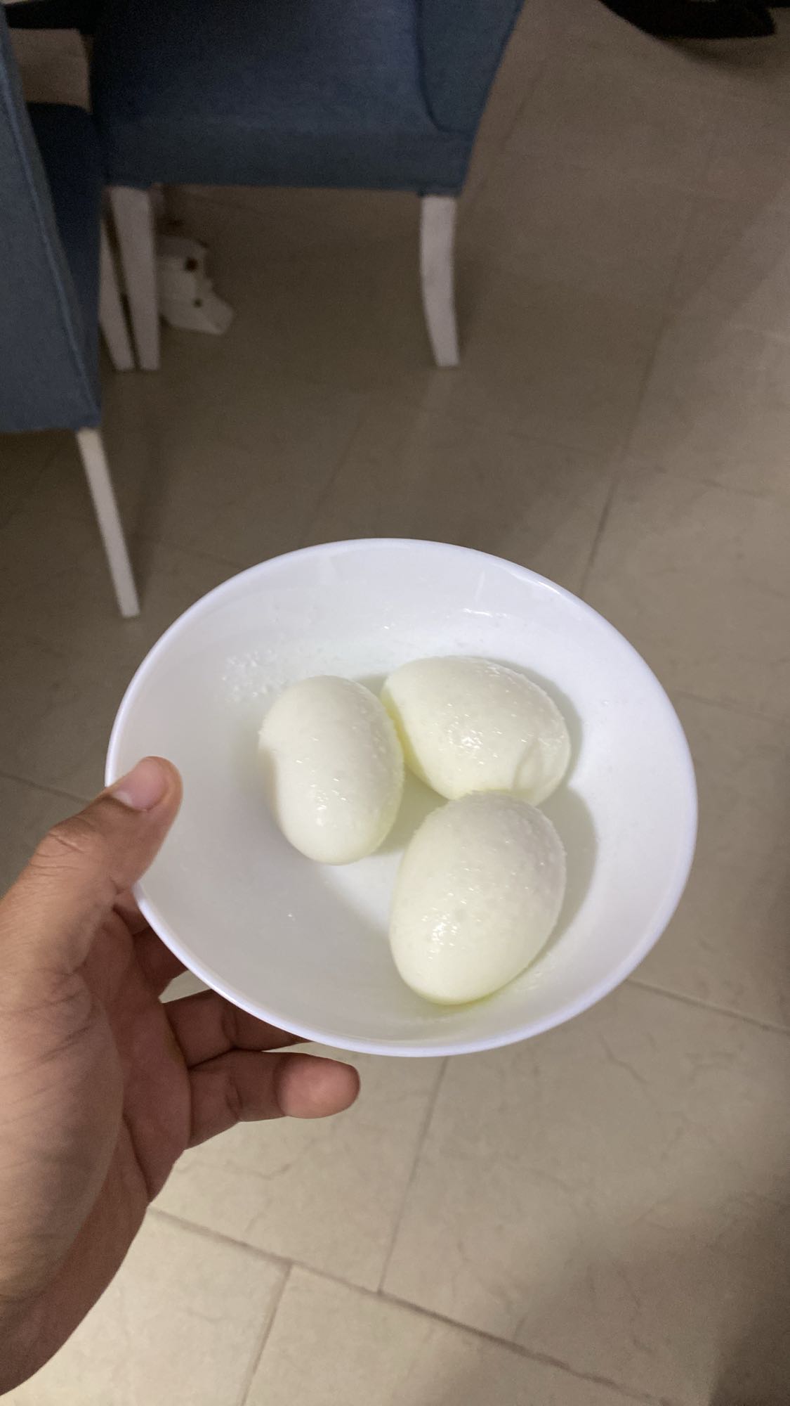 huevos cocidos