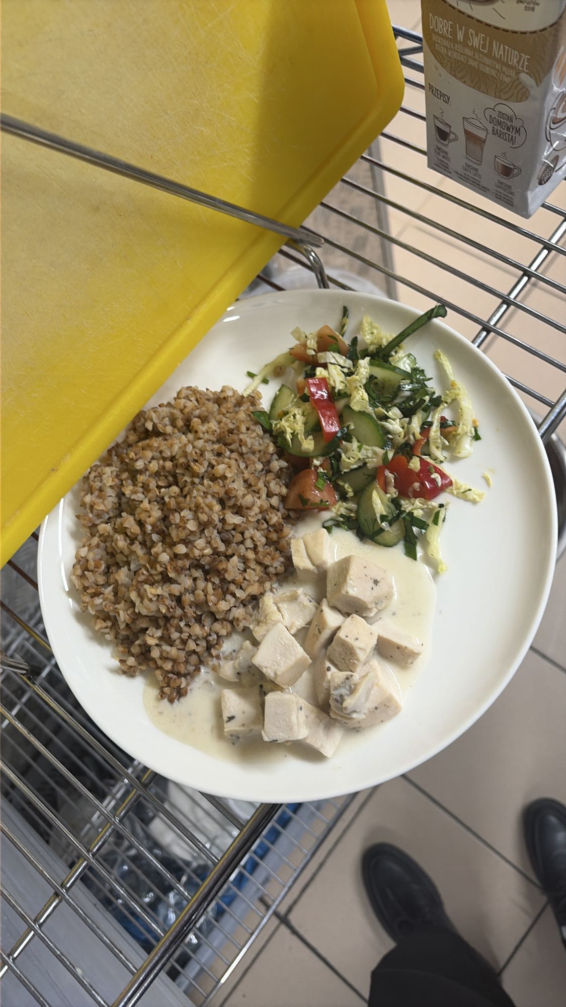 Гречка с курицей