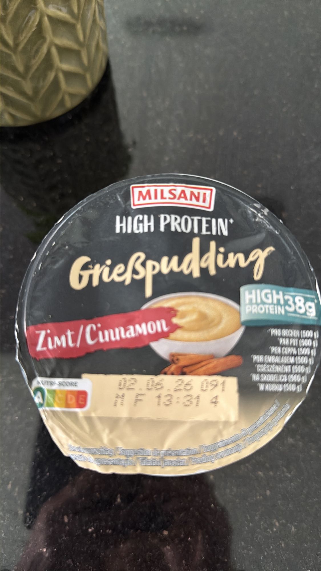 High Protein Grießpudding