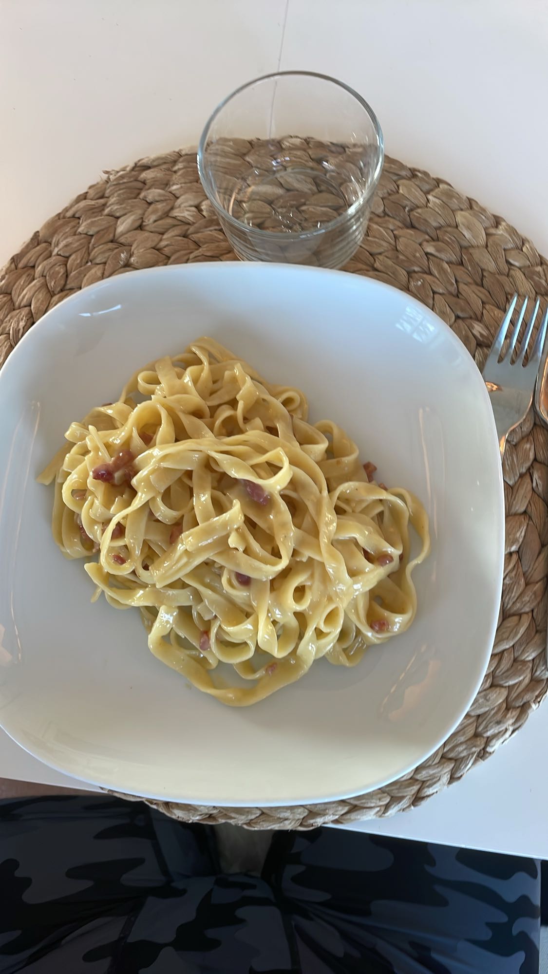 Pasta carbonara