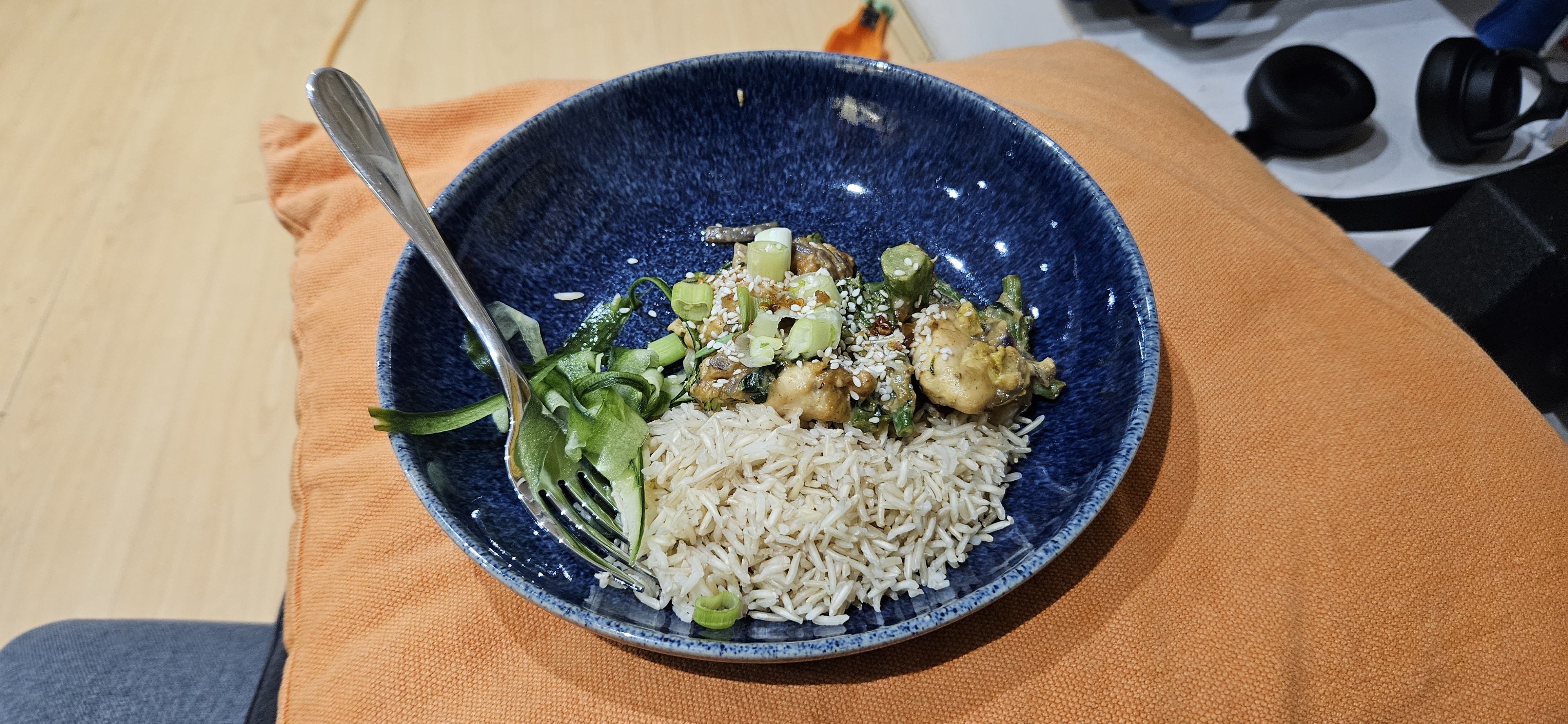 Rice Chicken Veg Bowl