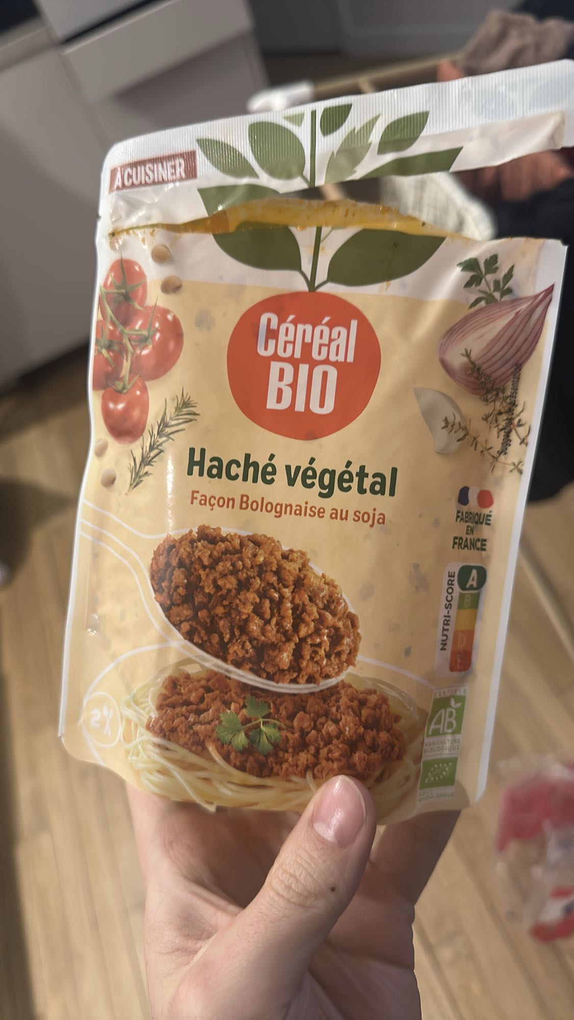 Haché végétal soja