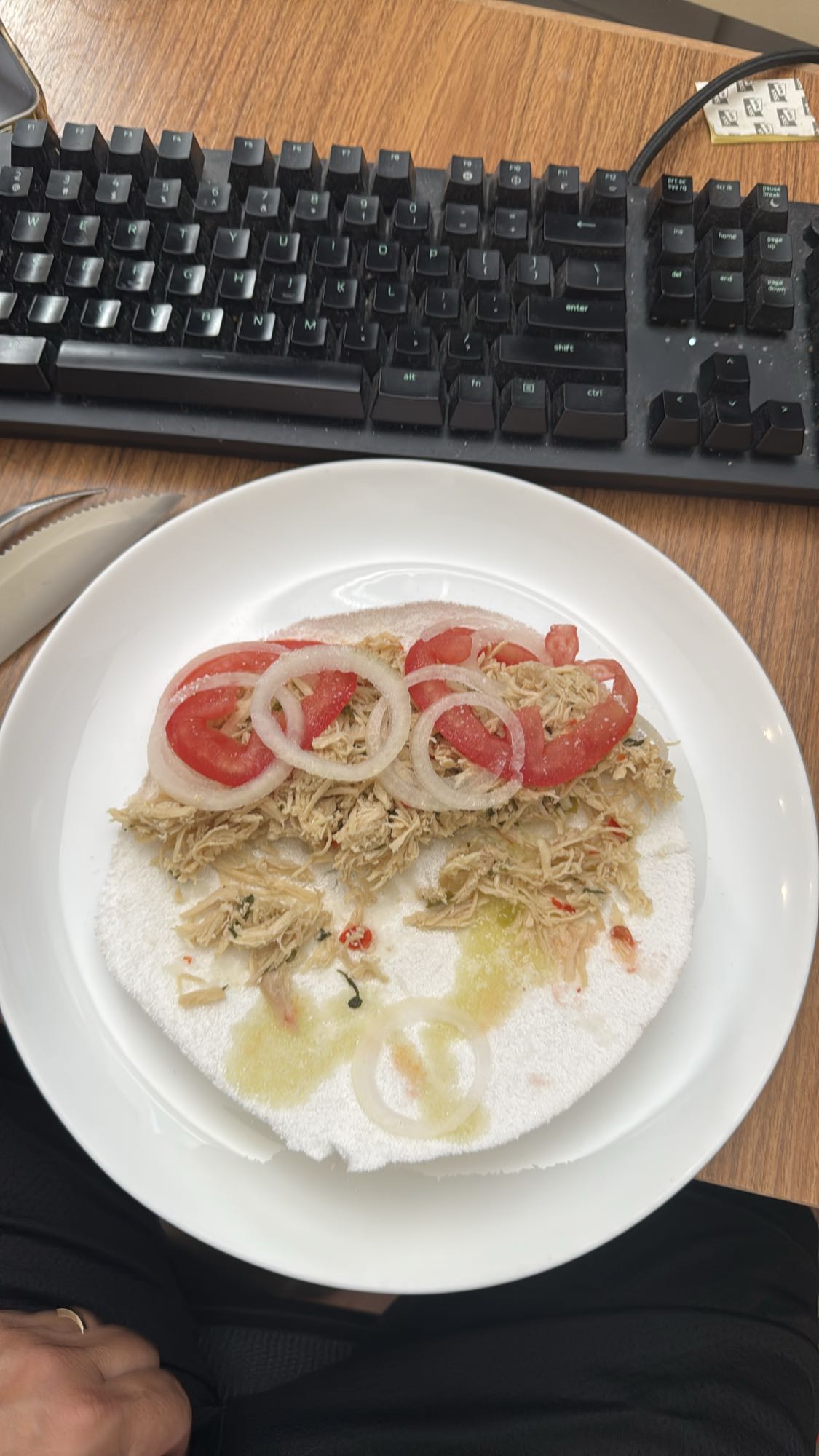 Tapioca com frango