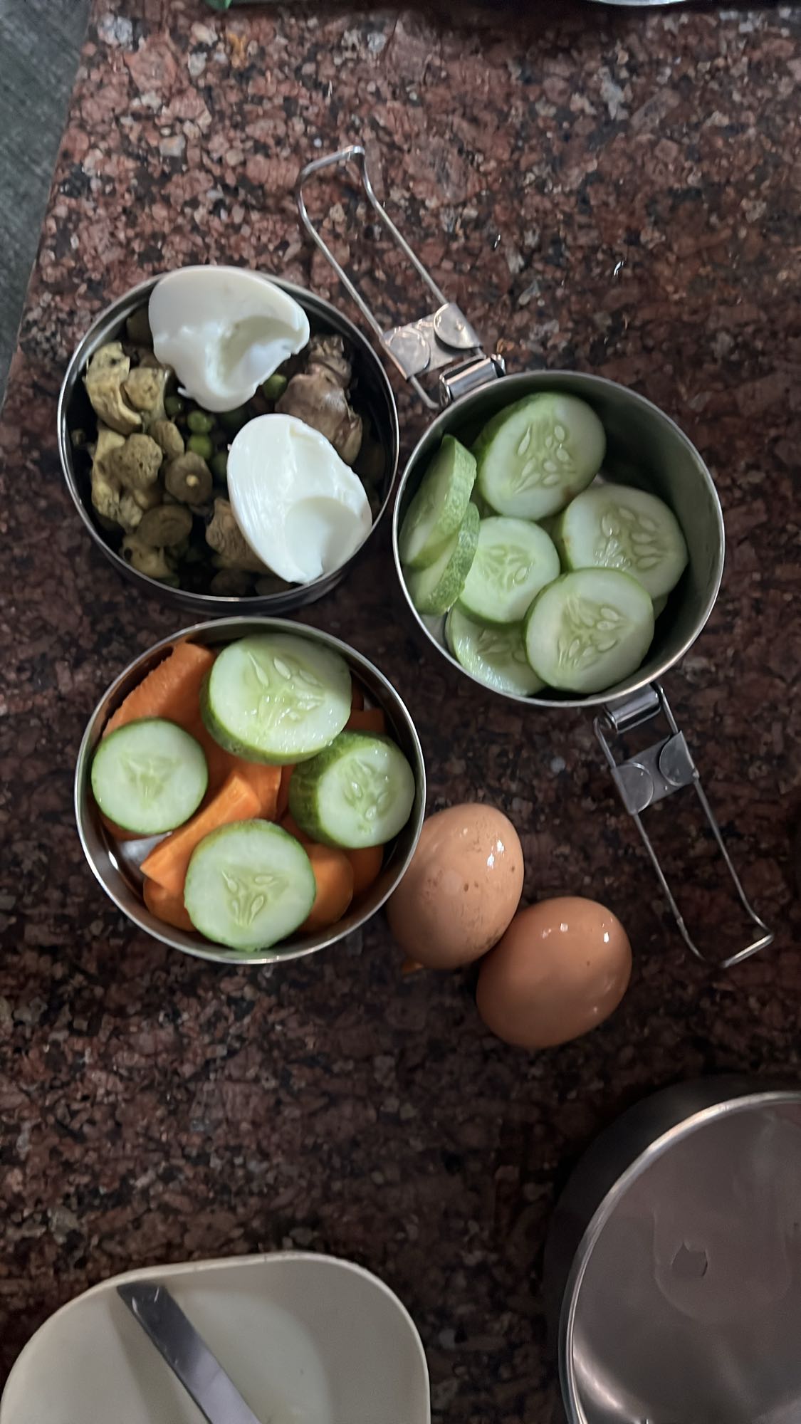 Egg Veg Snack Box