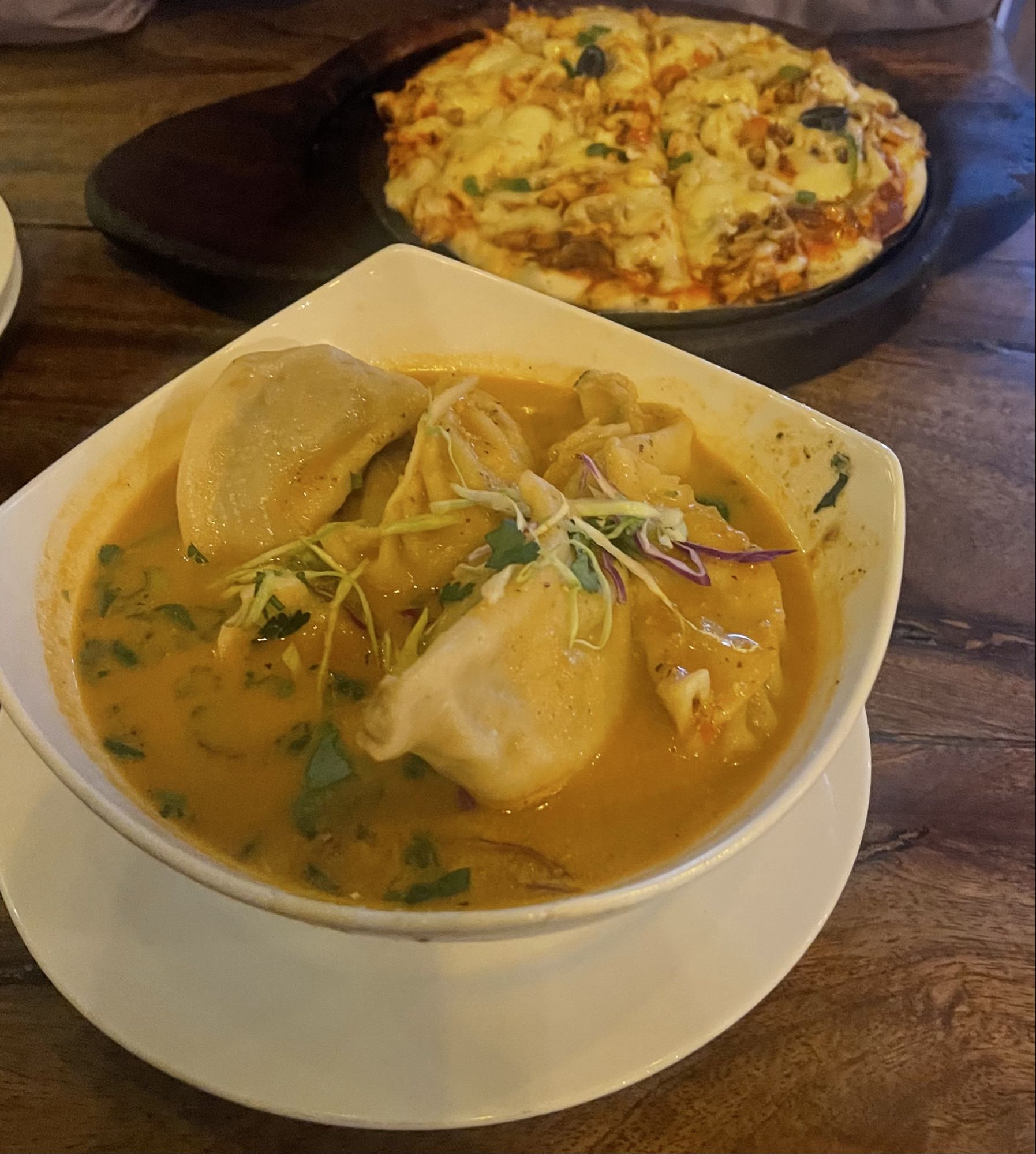 Creamy Dumpling Soup
