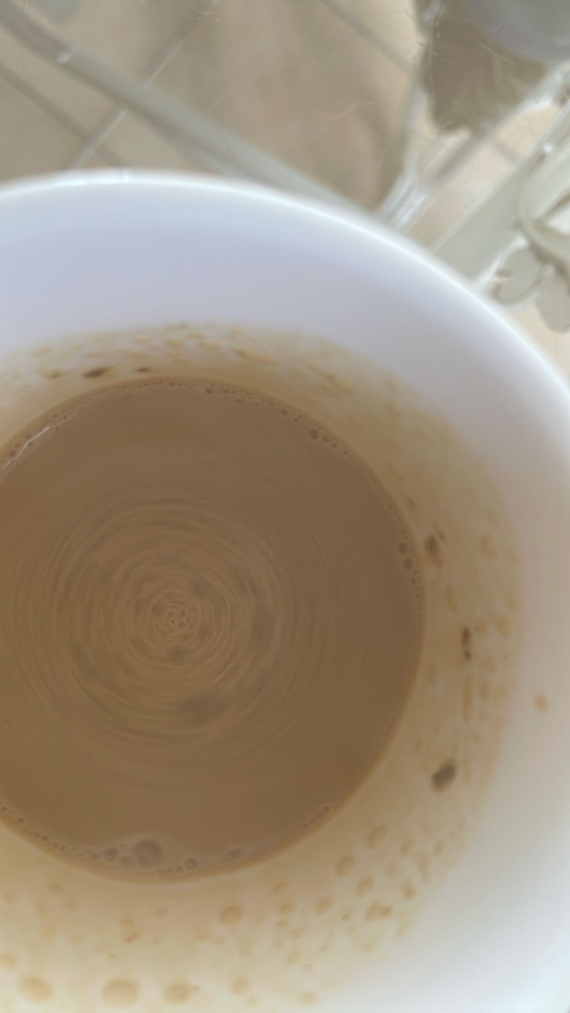 Café au lait sucré