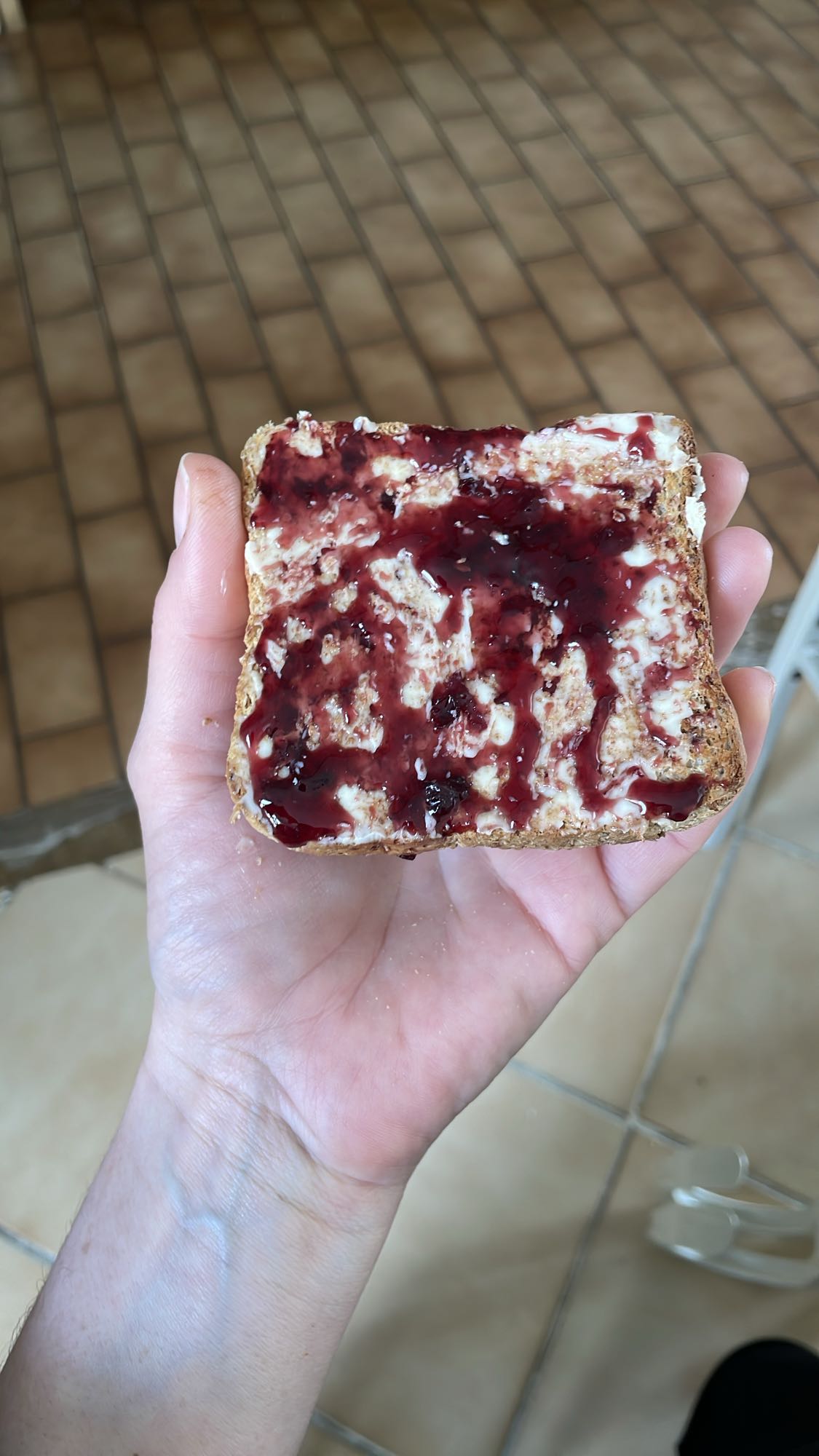 Tartine confiture