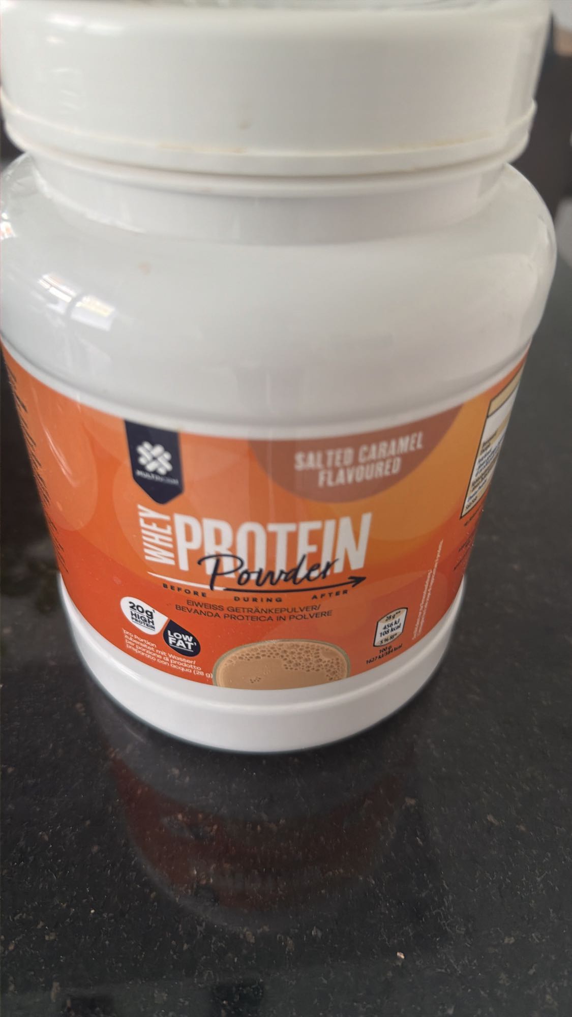 Whey-Protein Karamell