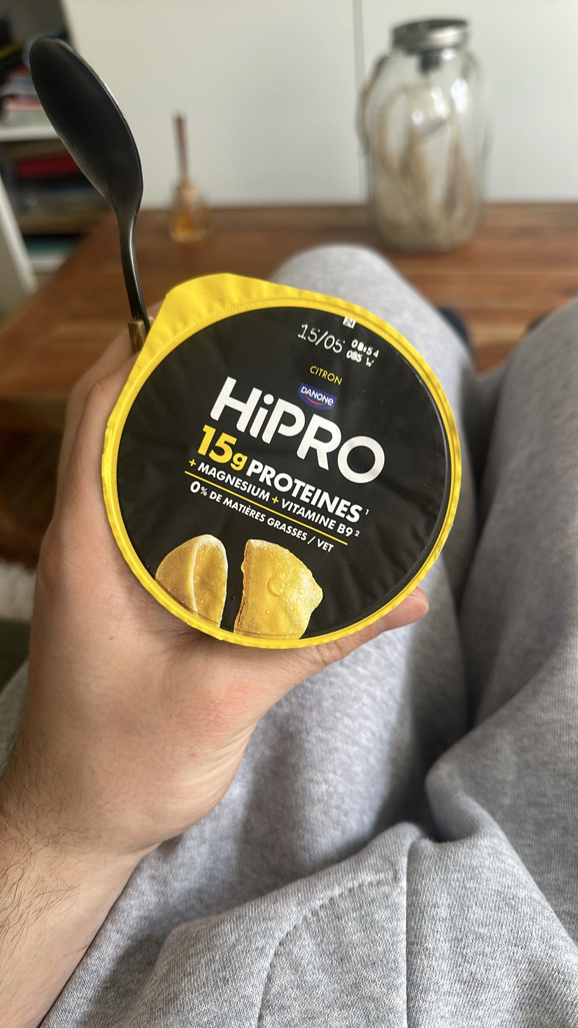 Yaourt protéiné citron
