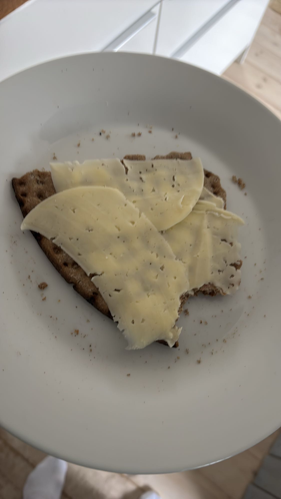 Knäcke med ost